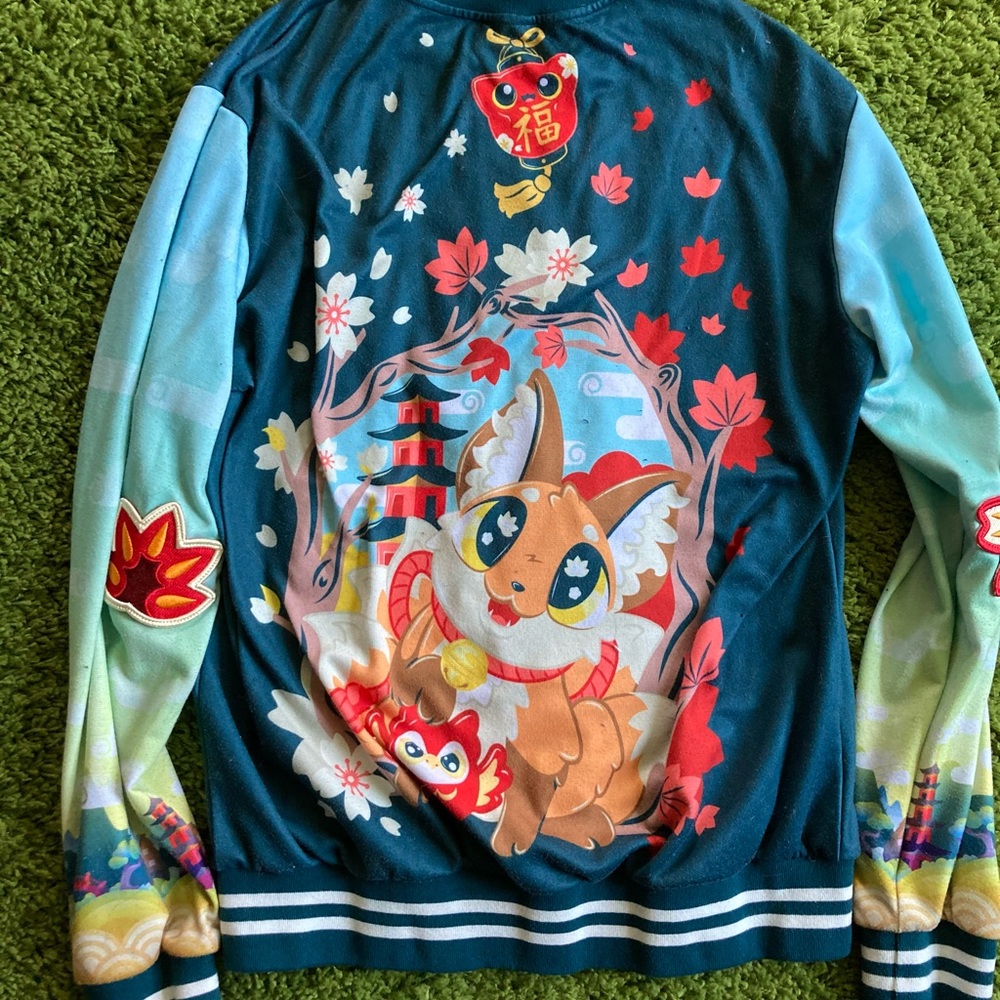Anime Fox Track Jacket